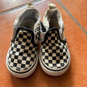 Toddler checkered vans